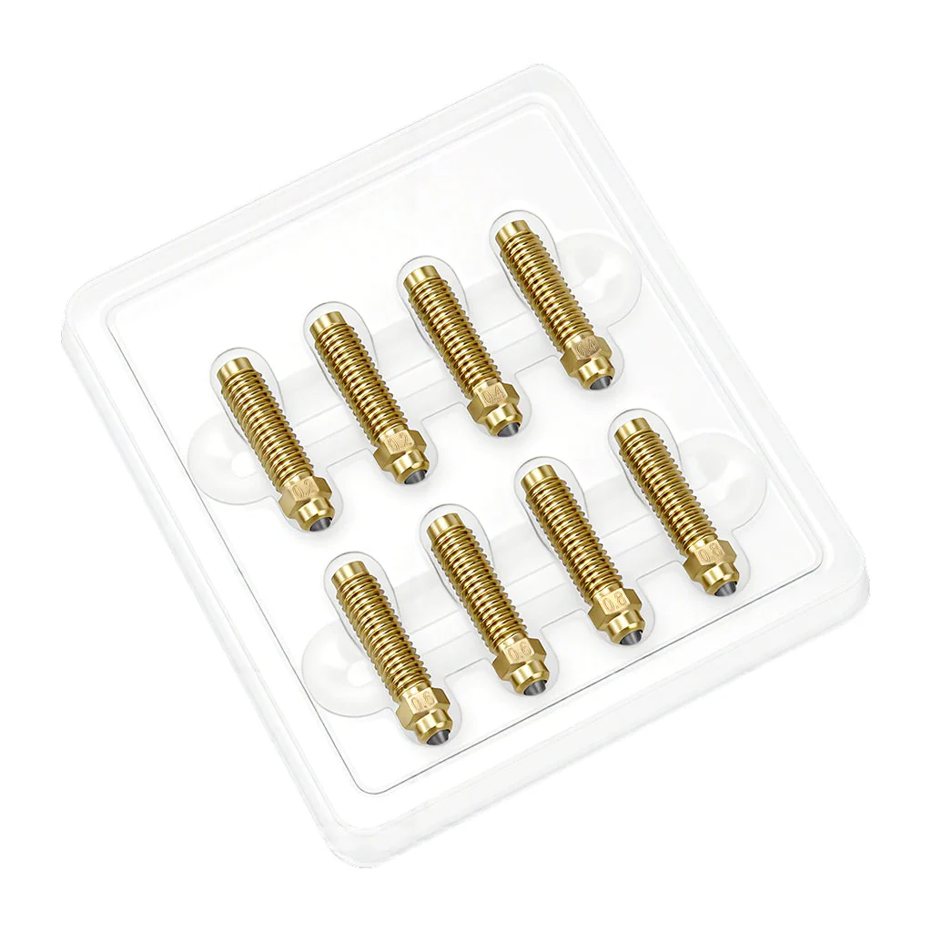 Multi-Size Brass Hardened Steel Nozzle Kit for Centauri Carbon Series - Image 3