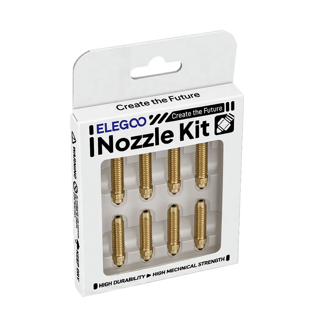 Multi-Size Brass Hardened Steel Nozzle Kit for Centauri Carbon Series - Image 4