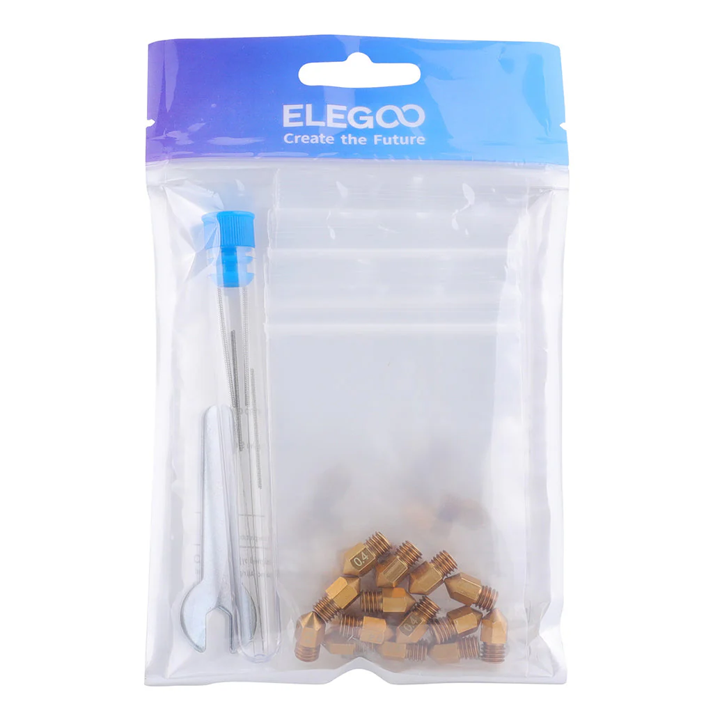 Multi-Size Brass Nozzle Kit for Neptune 3 Pro/Max/Plus - Image 2
