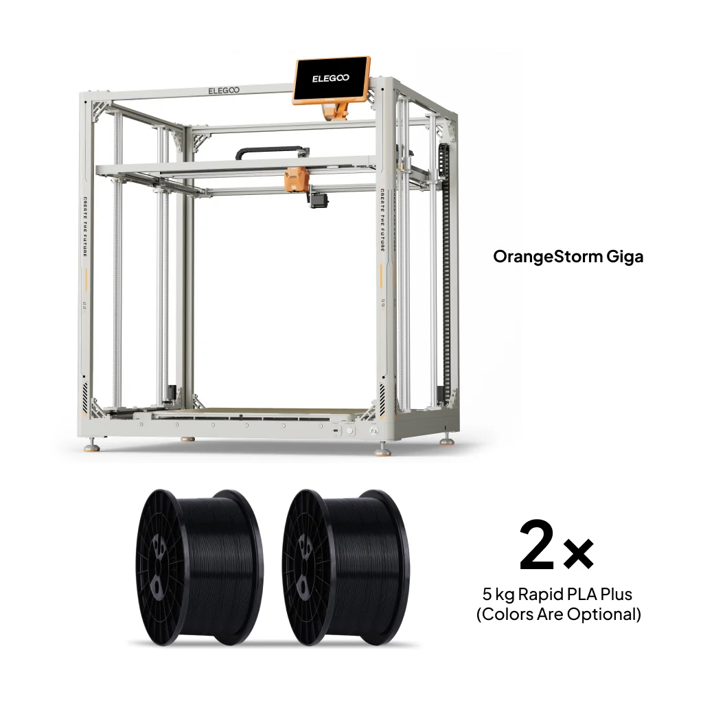 OrangeStorm Giga + 2 × 5 kg Rapid PLA Plus - Image 2