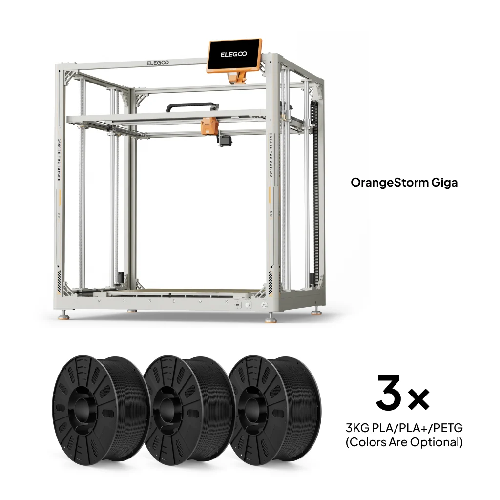 OrangeStorm Giga + 3 × 3 kg Filament - Image 2