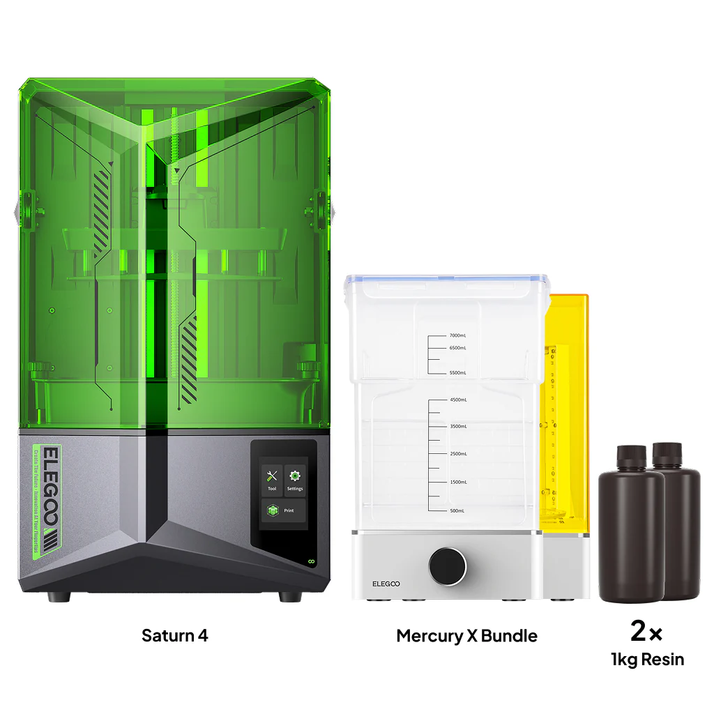 Saturn 4 Starter Bundle – Mercury X & Resin - Image 2