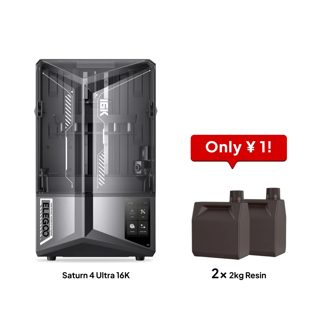 Saturn 4 Ultra 16K: Get 4 kg Resin for Just £1