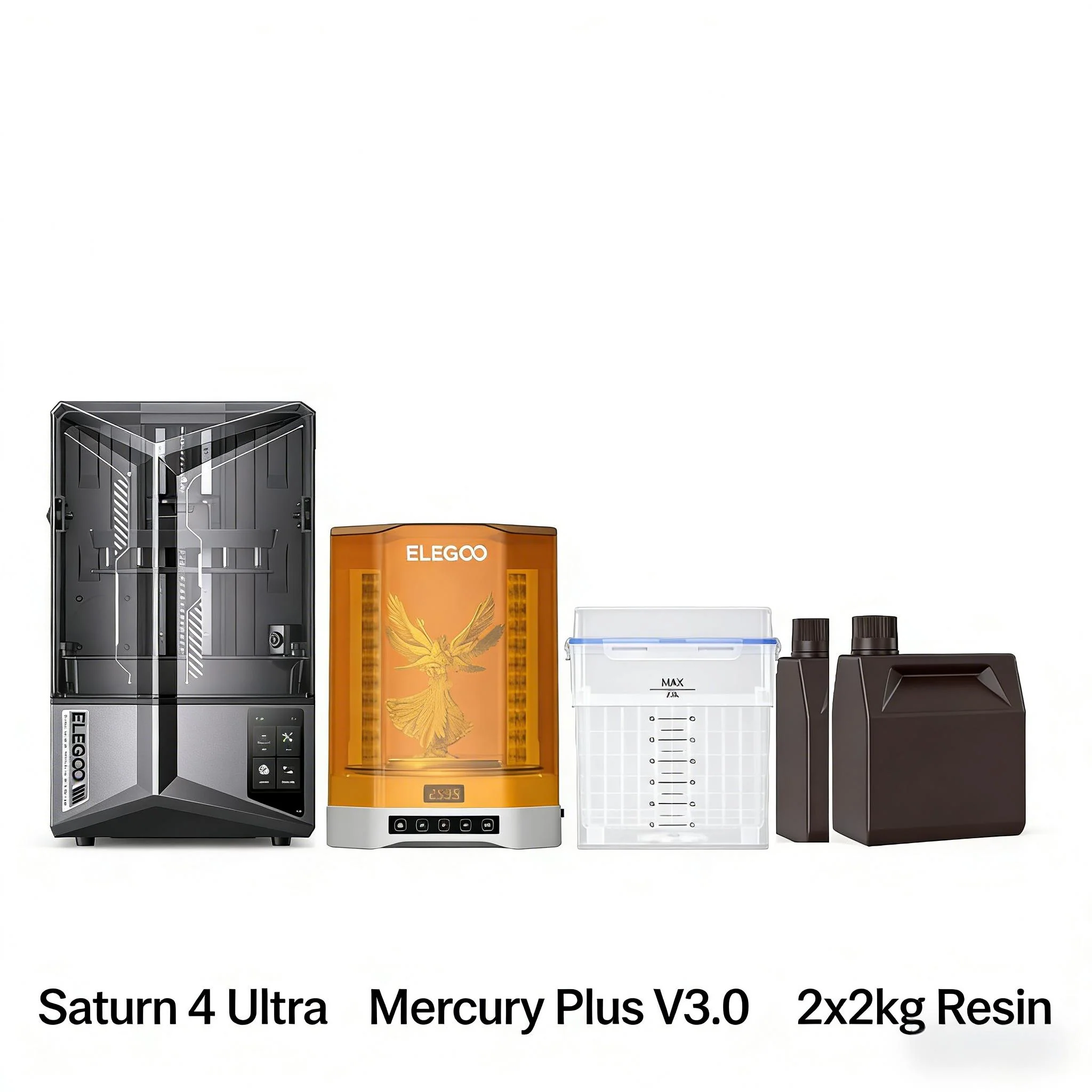Saturn 4 Ultra Pro Bundle – Mercury Plus V3.0 & Resin - Image 3
