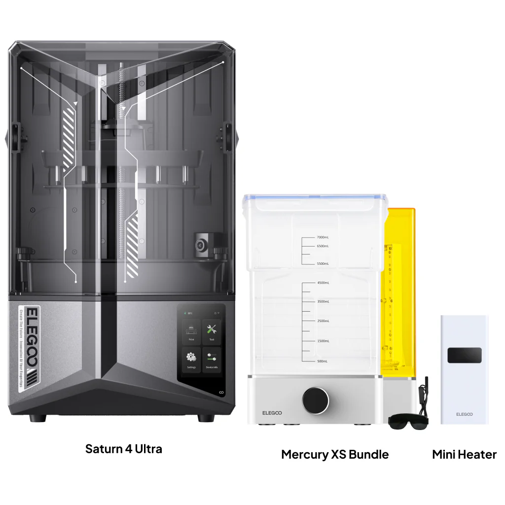 Saturn 4 Ultra Pro Bundle – Mercury XS & Mini Heater - Image 2